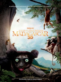 Affiche de Madagascar, l'île des Lémuriens